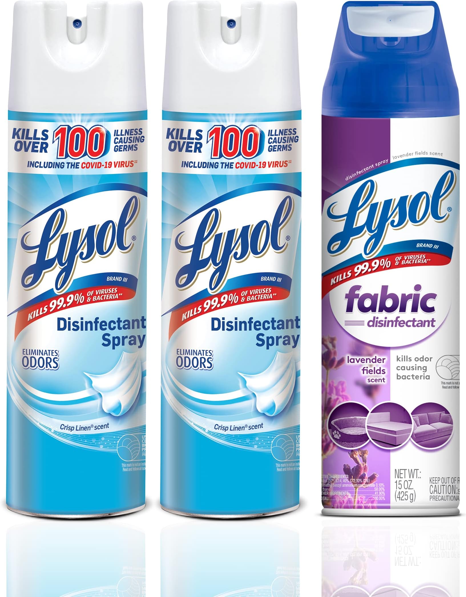 Professional Lysol Disinfectant Spray, Original Scent, 19oz