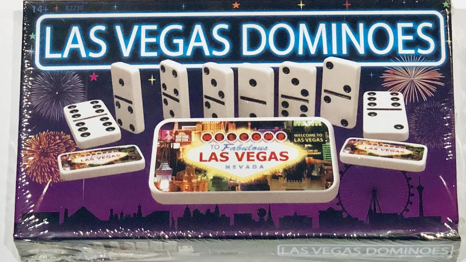 Las Vegas Double Six Dominoes Set