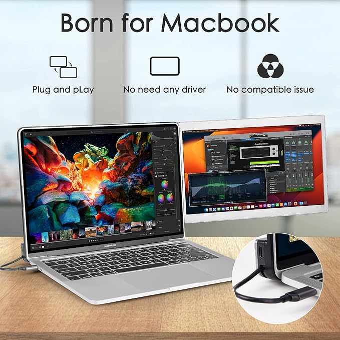 Monitor Extensor 12 Pulgadas FHD IPS miniatura 3