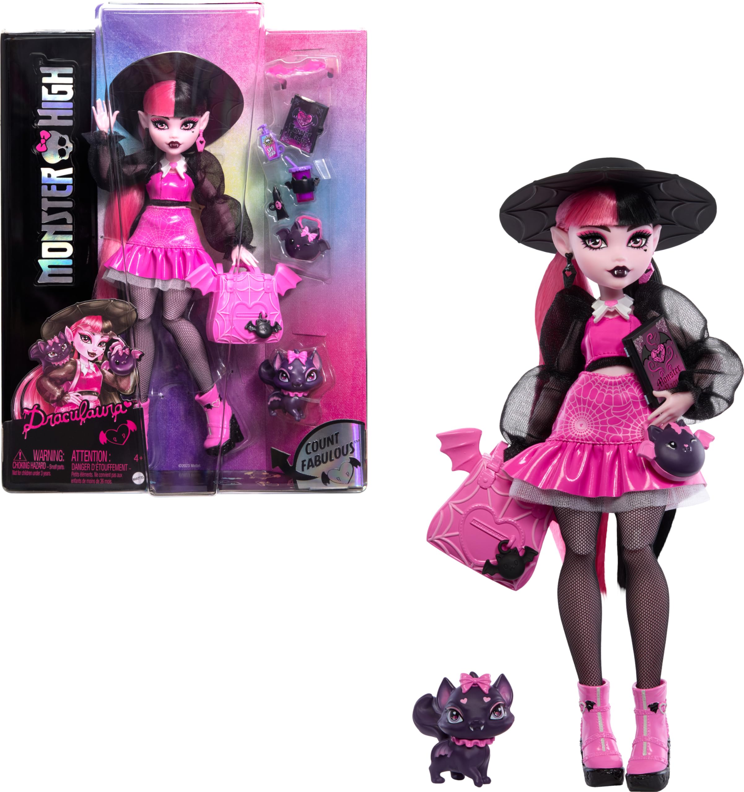 Amazon.com: Monster High 2022 Day Out - MTHKY73 - Articulated Doll
