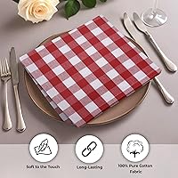 Vista 4 de Urban Villa - Servilletas de tela a cuadros