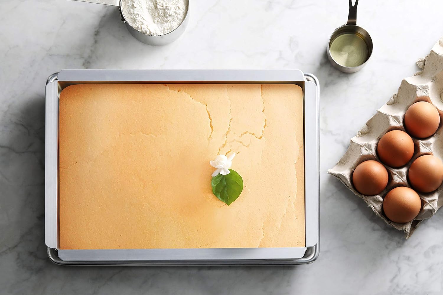 New Star Foodservice 42597 Aluminum Sheet Bun Pan Extender, 9 x 13 inch (Quarter Size): Cake Pans: Home & Kitchen