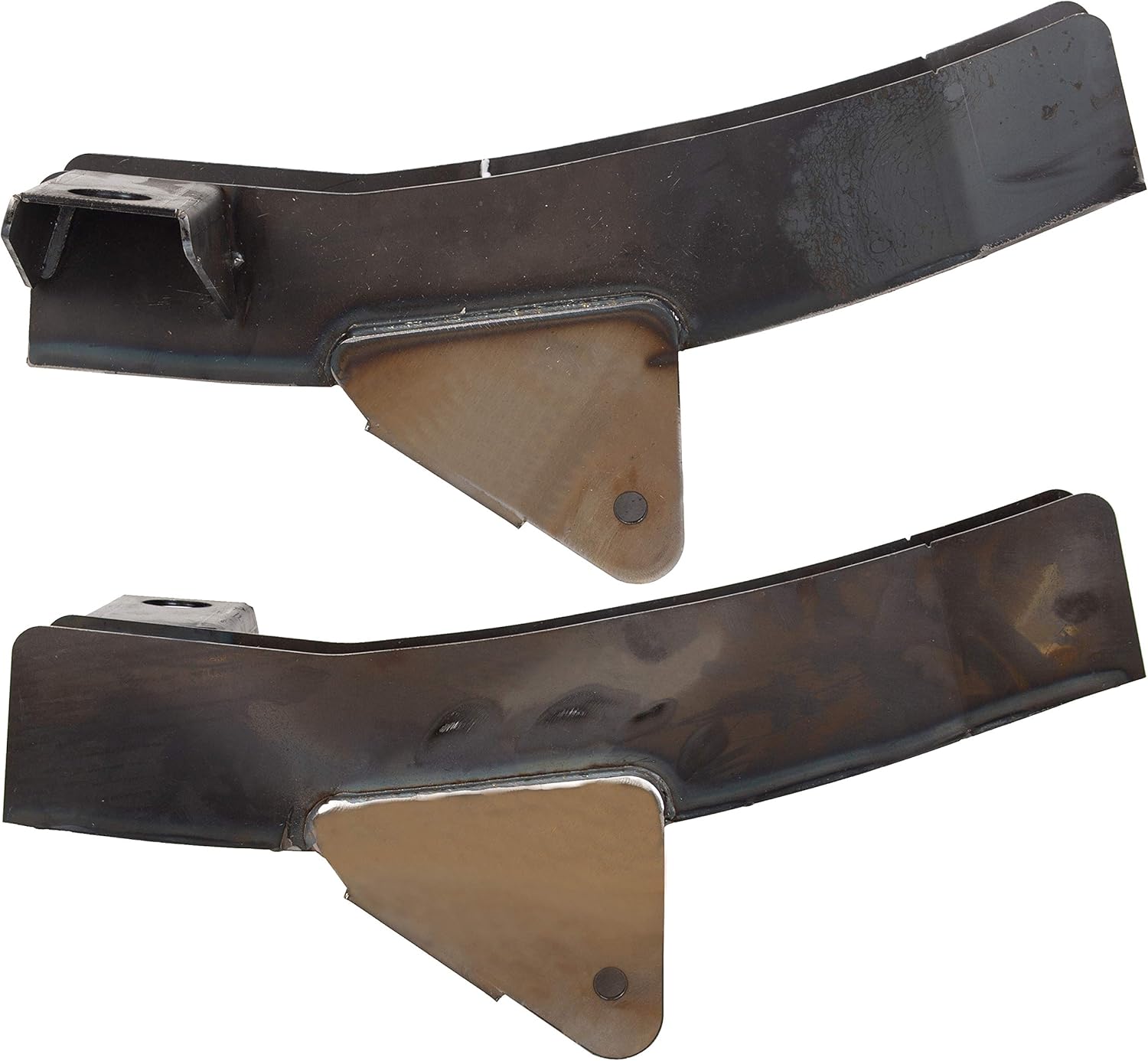 ECOTRIC Front Trail Control Arm and Center Skid Plate Frame Rust Repair Kit Compatible with 1997-2002 Jeep Wrangler TJ (2 Packages)