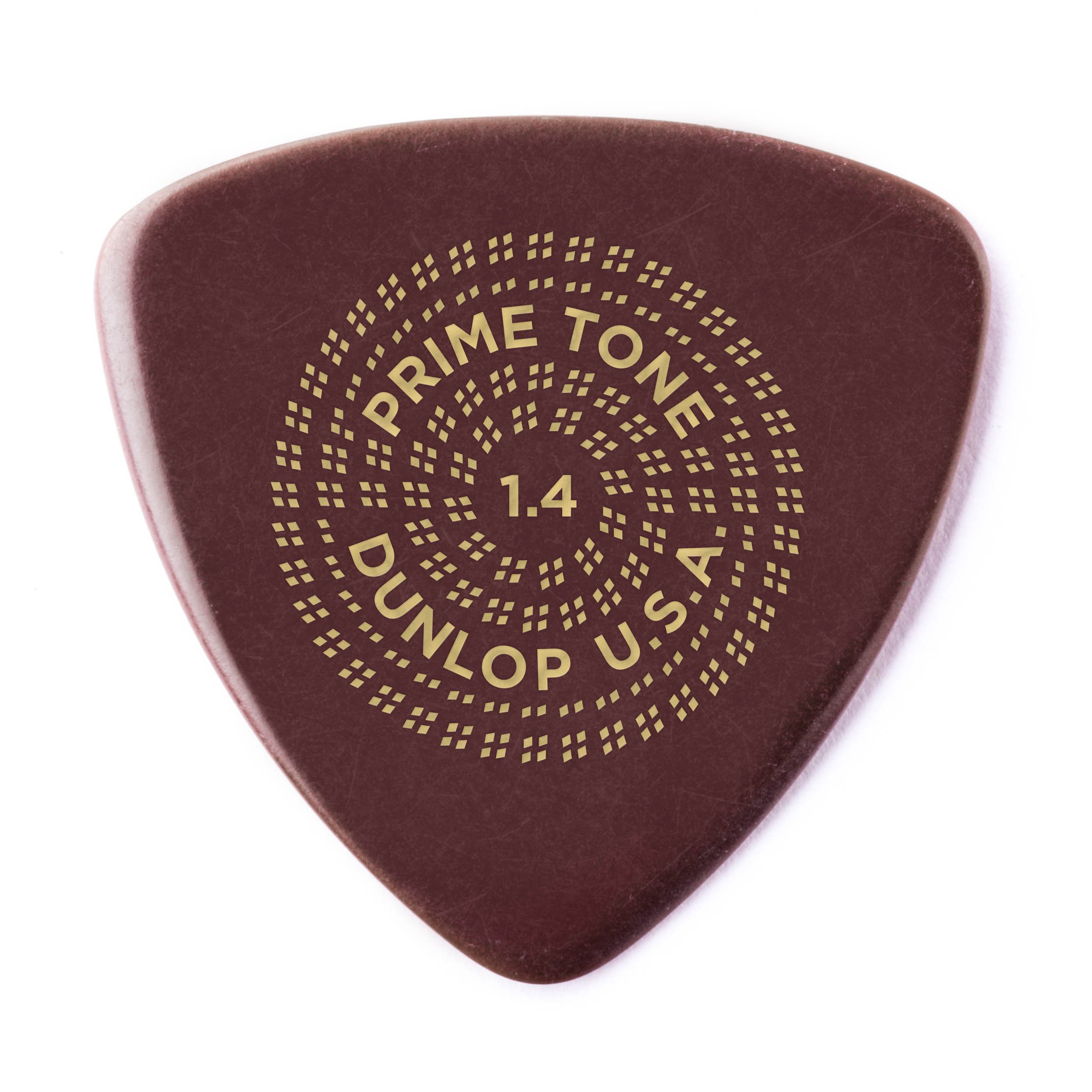 Dunlop 513P1.40 Primetone Triangle 1.4mm Sculpted Plectra (Smooth) - 3 Pack