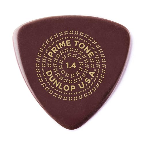 Jim Dunlop Primetone® Triangle Smooth Pick 1.4MM - 3 Pack
