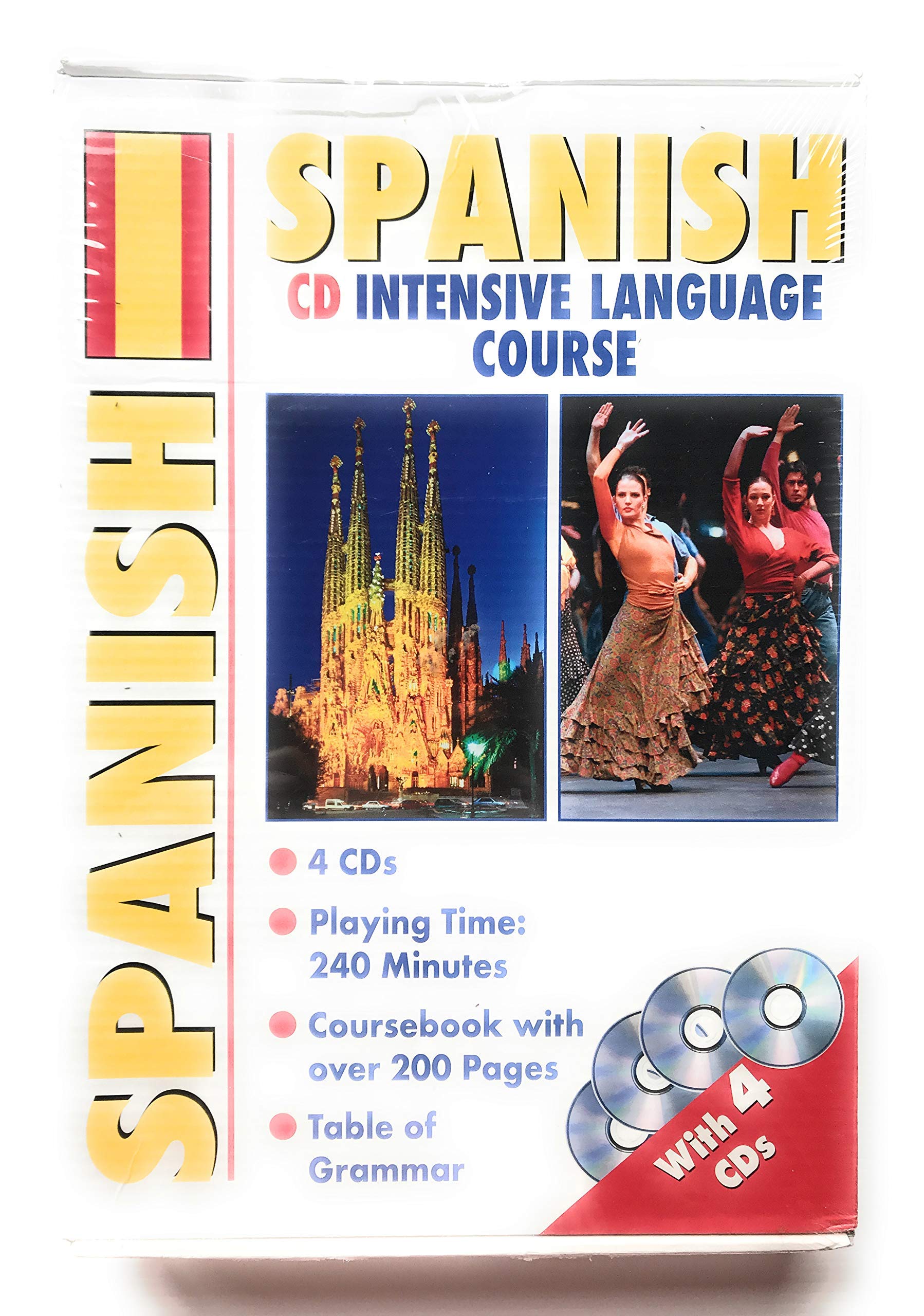 Spanish Course Book for CD Intensive Language Course.With 4 CD's.