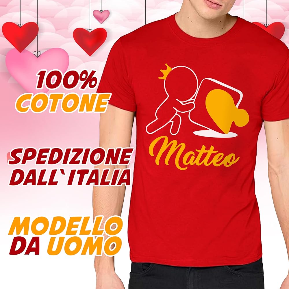 T-Shirts Coordinate Per Coppia Con Stampa 'Partners In Crime' - Magliette Personalizzabili Uomo E Donna In Vari Colori, Idea Regalo San Valentino - 2
