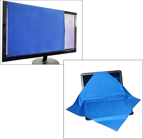 Miniatura 6 de Eco-Fused Paño de limpieza de microfibra, paño de microfibra de 16 x 16 pulgadas, paquete de 4 paños de limpieza grandes, paño de limpieza de