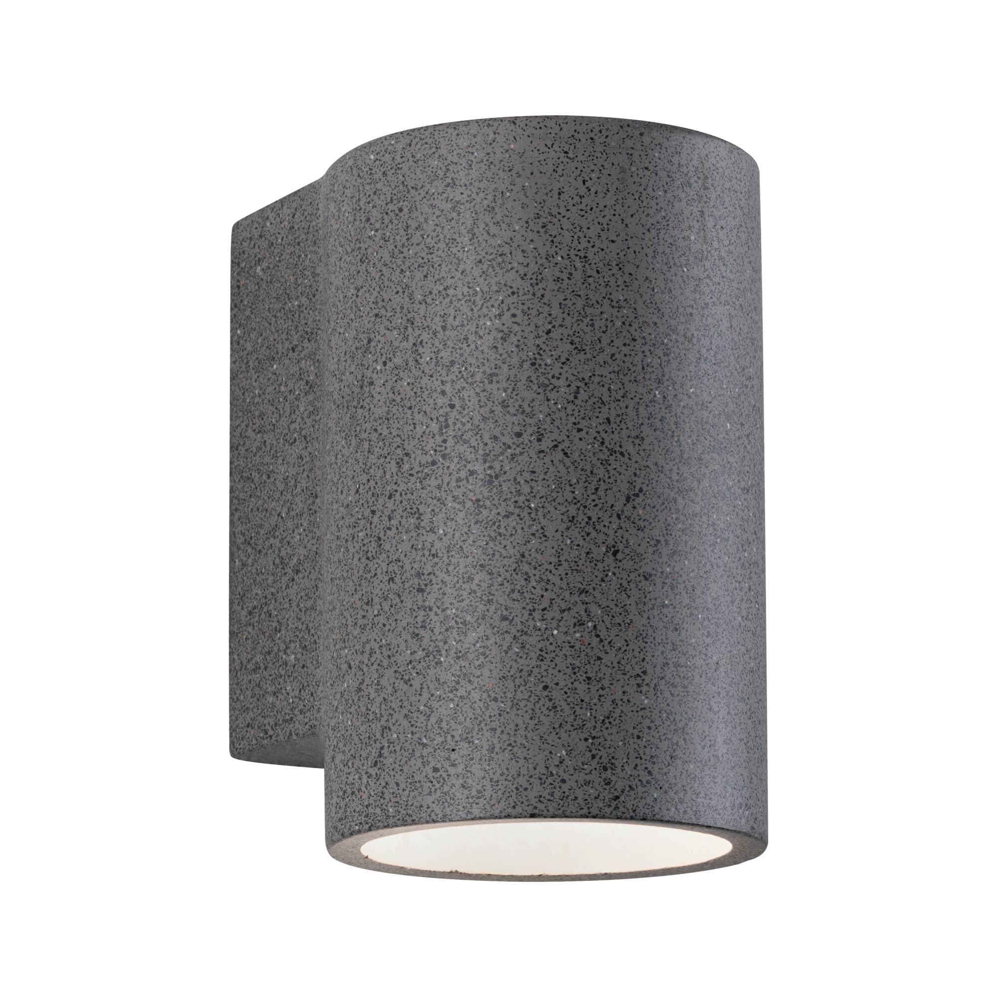 Paulmann 94500 Luminaire d'extérieur LED Concrea IP44 incl. 1x6,8 watts appliques d'extérieur grès noir éclairage de jardin béton 3000 K