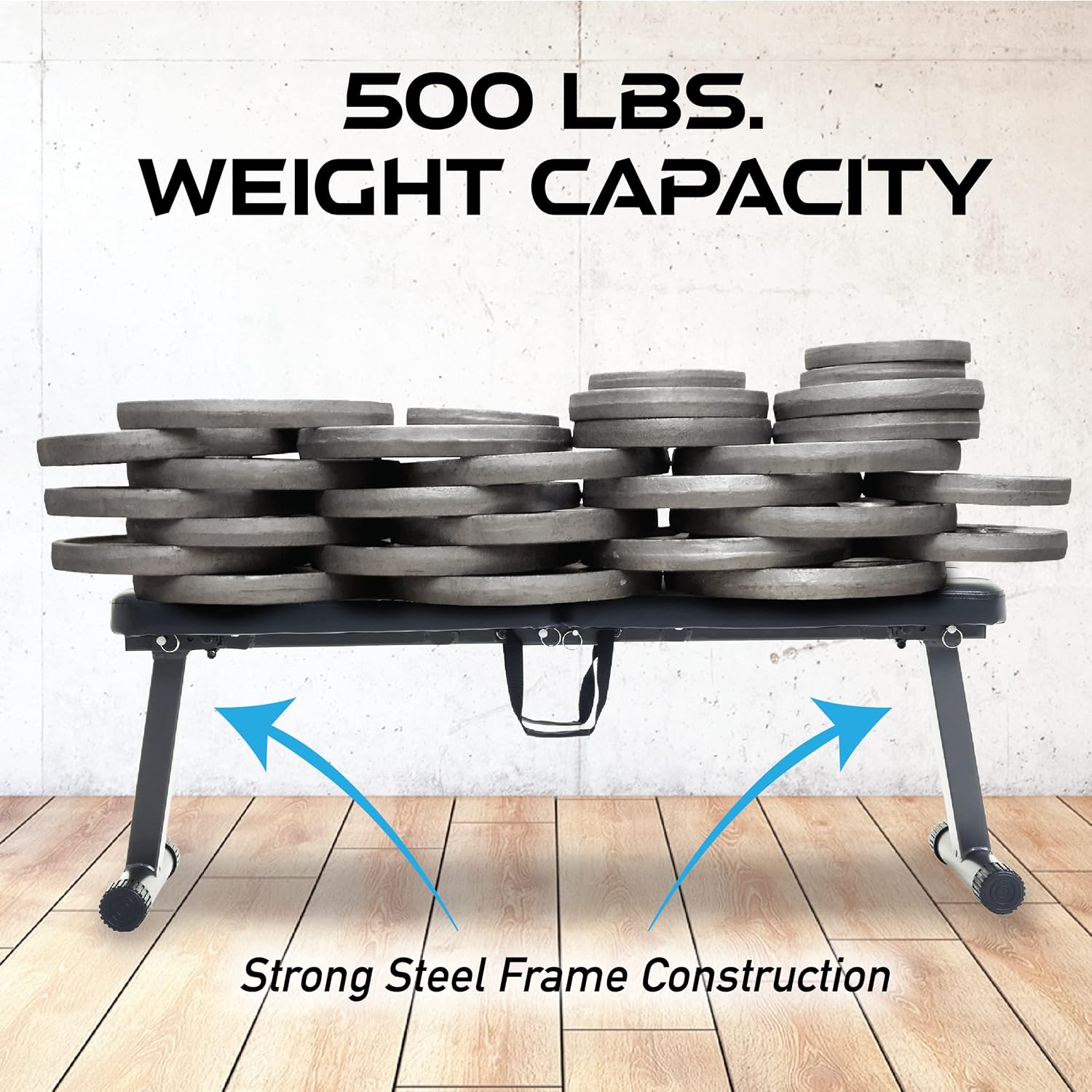 Prevention Flat Foldable Weight Bench