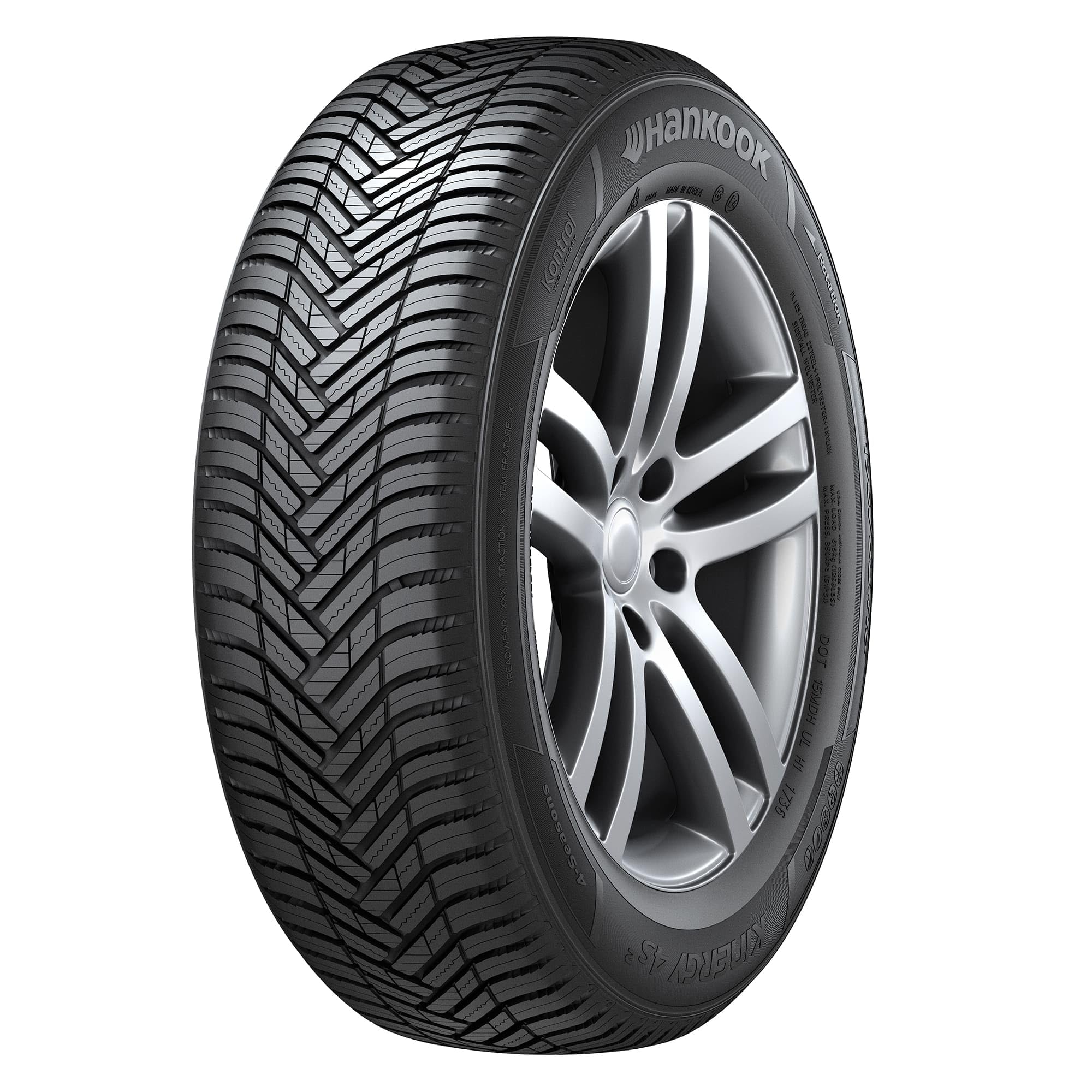 Amazon.com: Hankook Kinergy 4S2 (H750) All Weather 205/65R16 95H