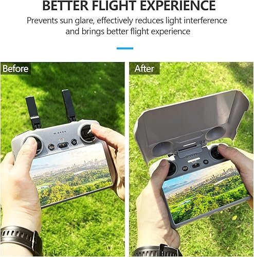 Miniatura 9 de FPVtosky Funda protectora 3 en 1 Mini 4 Pro RC 2 + 2 protectores de pantalla + paquete de cordón, se adapta al mando a distancia DJI Mini 4 ProAir 3