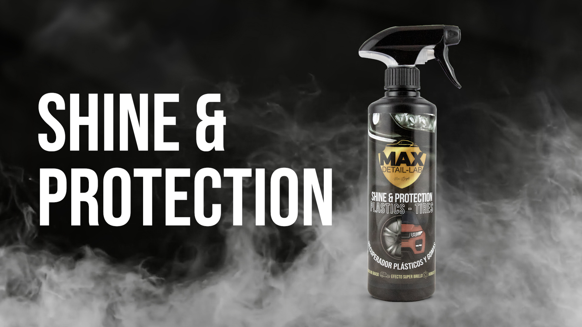 Produit Lustrage Intérieur Extérieur Rénovateur Plastique Voiture