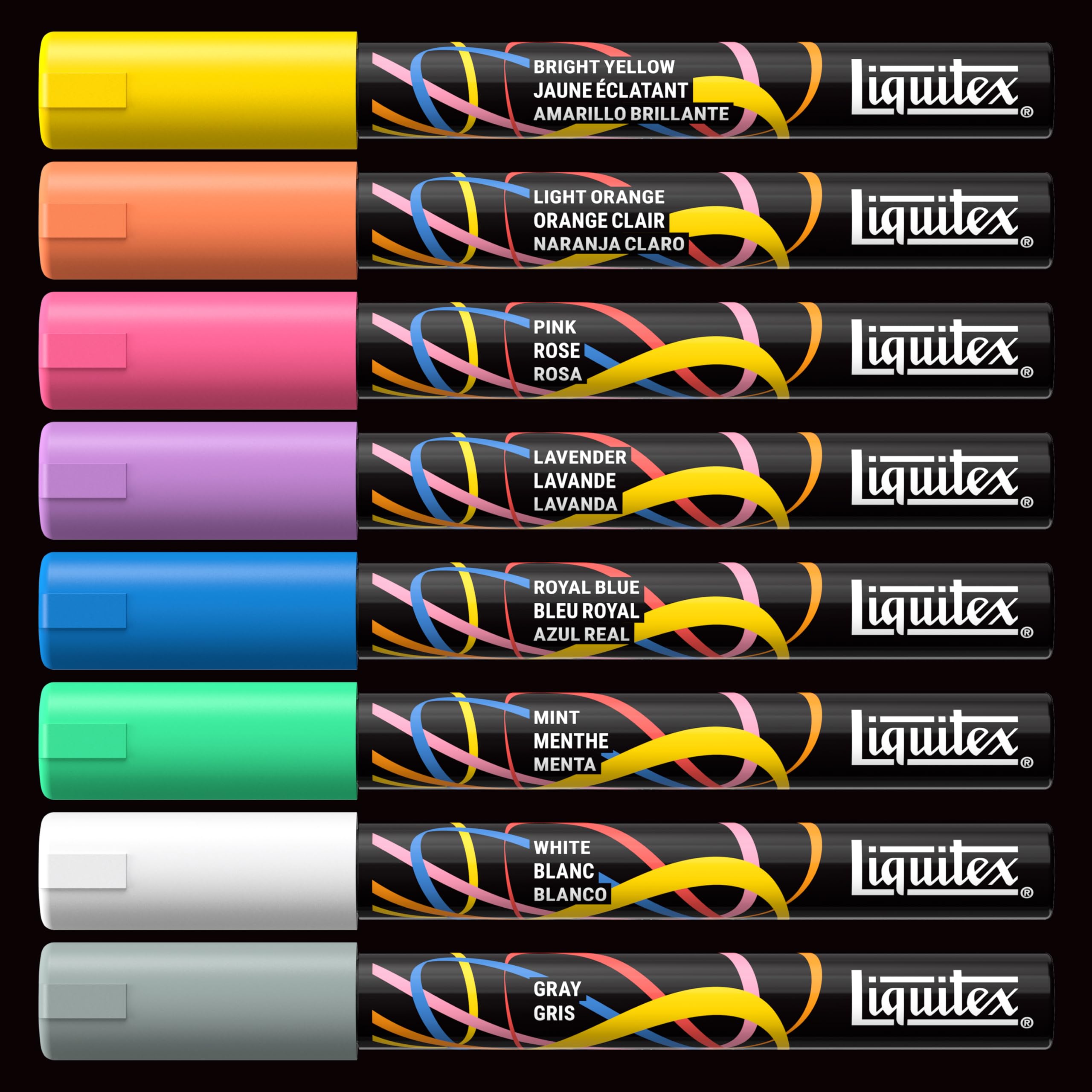 Liquitex Dreamscape 3699485 Acrylic Marker Set, 8 x 2 mm Acrylic Paint Markers, High Opacity, Multi-Surface, Durable Tips for Blending, Layering & Highlighting — Amazon image 2