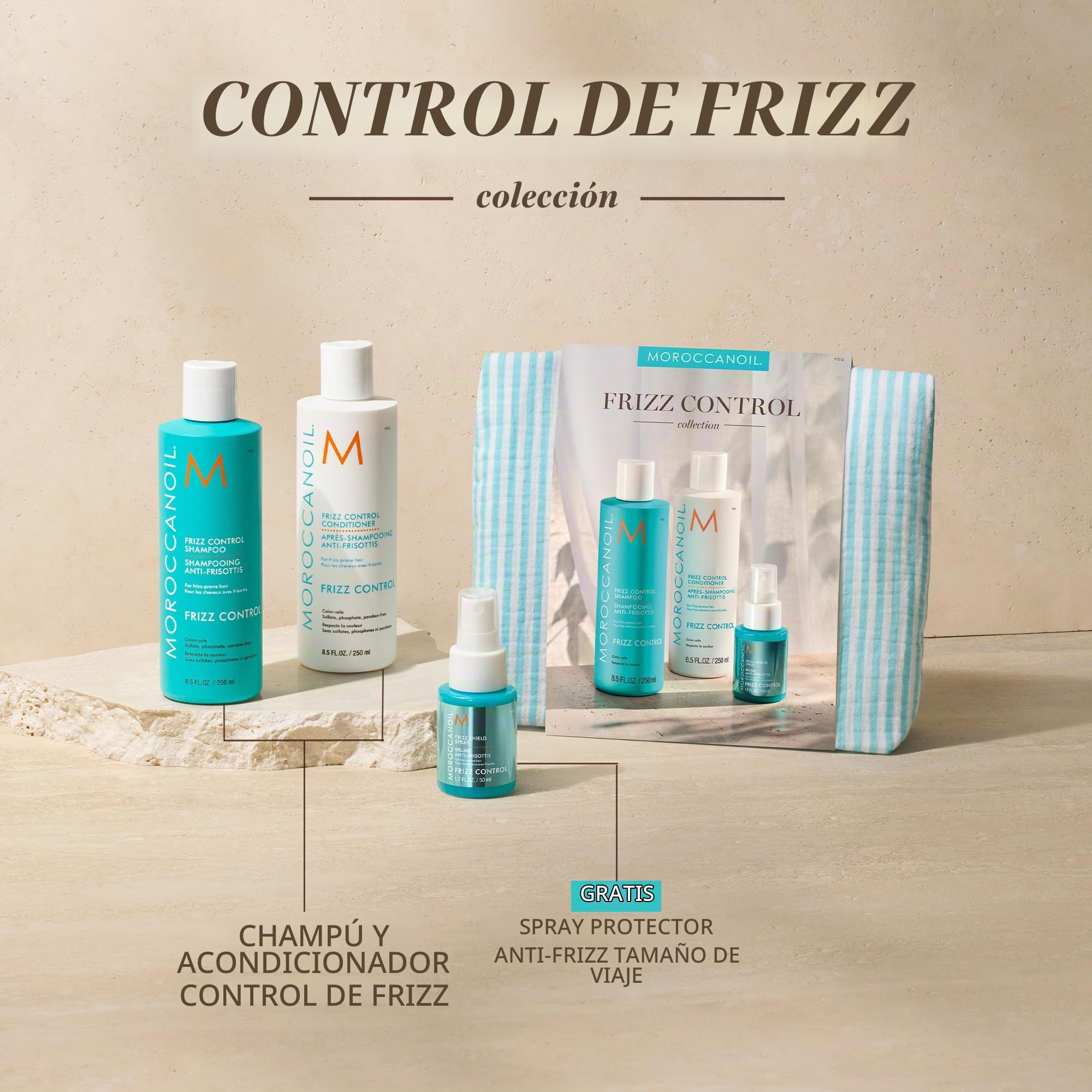 Moroccanoil Set de Regalo Control del Frizz para el Cabello