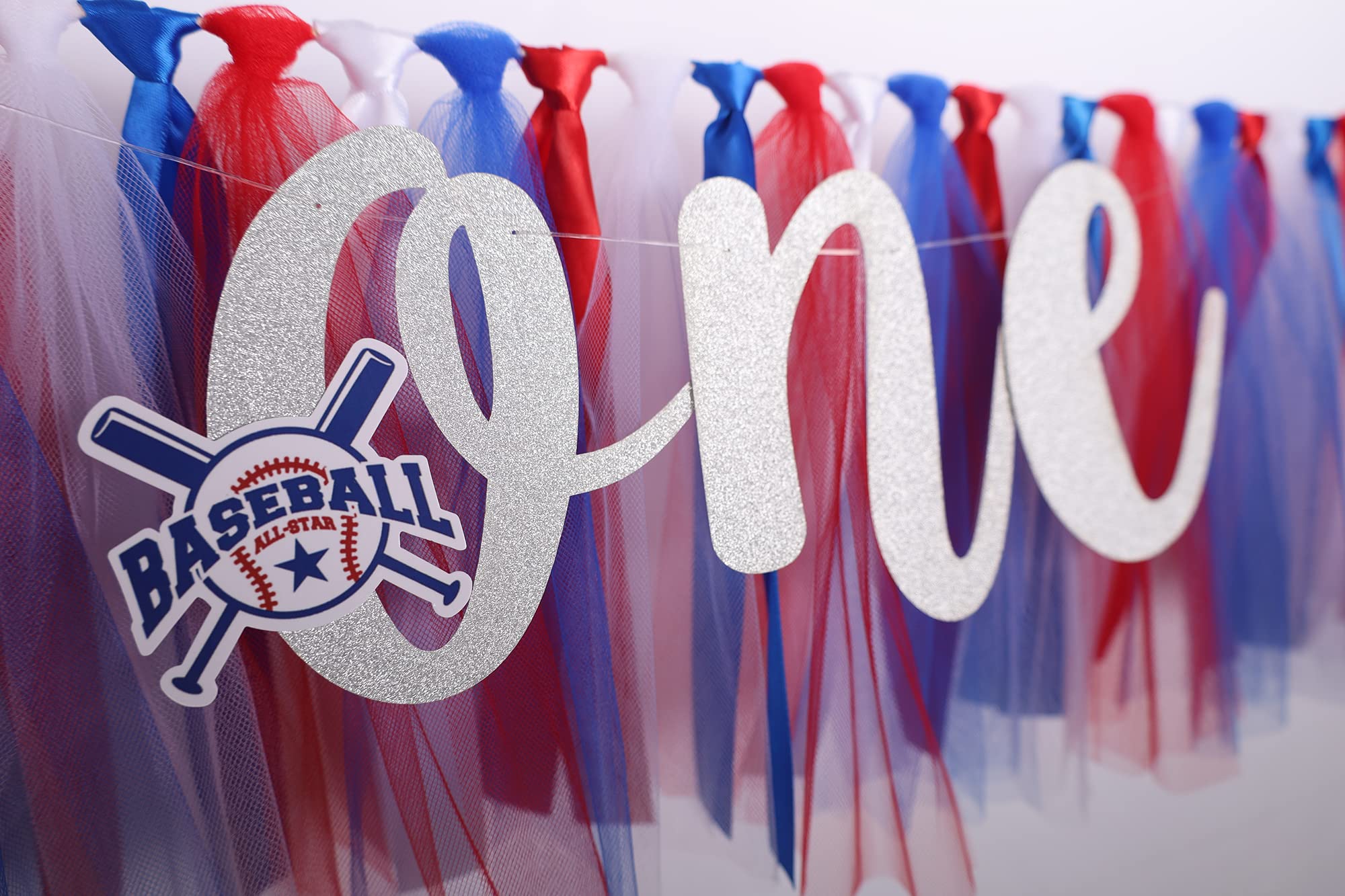 WAOUH Bannière De Chaise Haute Pour 1er Anniversaire – Décoration De Fête D'anniversaire De Bébé, Guirlande En Tissu, Accessoire Photo, Souvenir