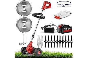21V Cordless Battery Weed Trimmer Tool for Yard Work