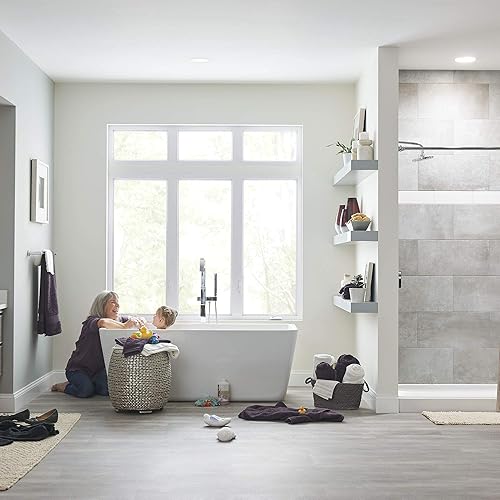 Miniatura 5 de American Standard 2766034.020 Sedona Loft - Bañera independiente de acrílico (62,75 pulgadas), color blanco