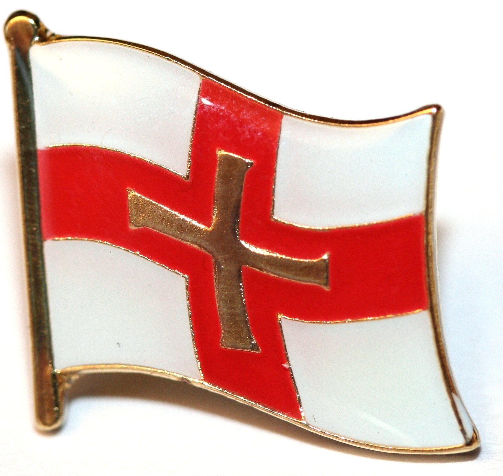 Channel Islands Flag Pin Badge (Guernsey)