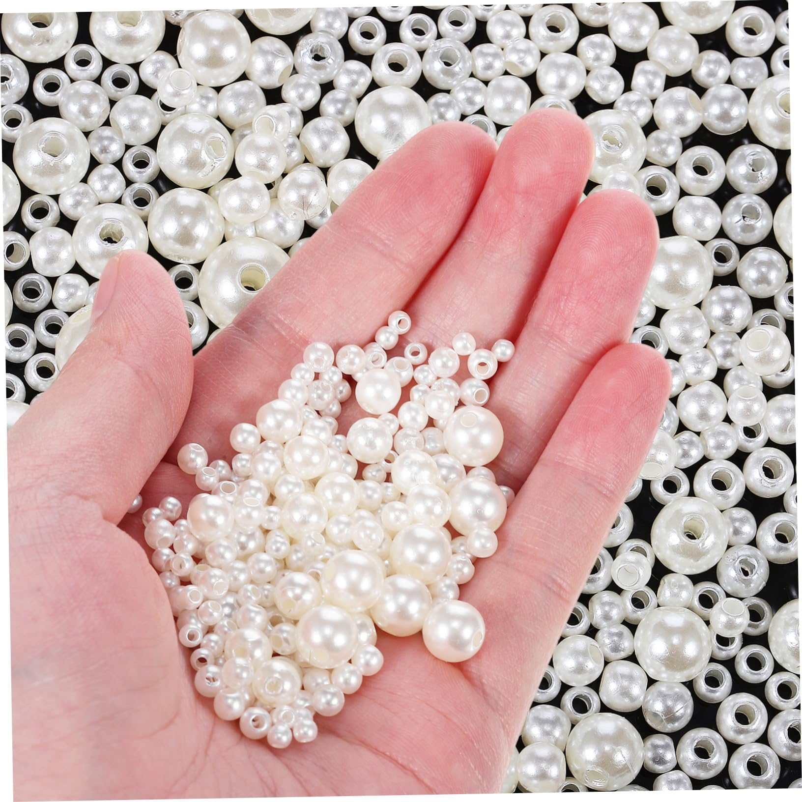 Angoily 5 Set Perline Per Gioielli Fai Da Te Da Perline Rotonde Piccole Distanziatori Per Collane Bracciali Accessori Creativi Per Bigiotteria 900 Pezzi*5