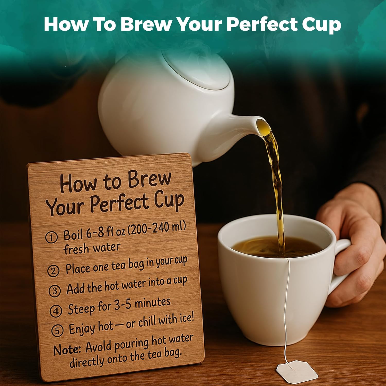 Lavitali, Ginger Tea Bags | 120 bags, 100% Pure Herbal Tea | Caffeine-Free, No Sugar, Eco-Friendly Filter Bags | Daily Natural Botanical, Hot or Iced Herbal Infusion - Image 7