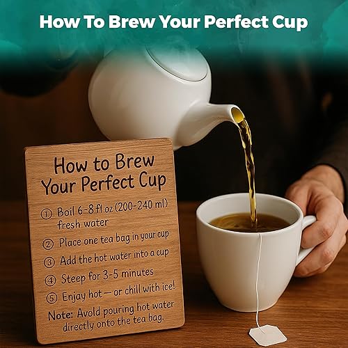 Miniatura 7 de Lavitali, Bolsas de té de hojas de romero  60 bolsas, té de hierbas 100% puro  Sin cafeína, sin azúcar, bolsas de filtro ecológicas  Infusión de