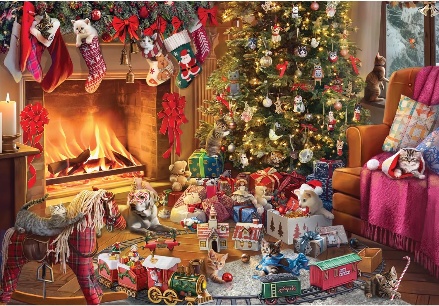 Anatolian Puzzle - Winter Magic, 1000 Piece Jigsaw Puzzle, #1109