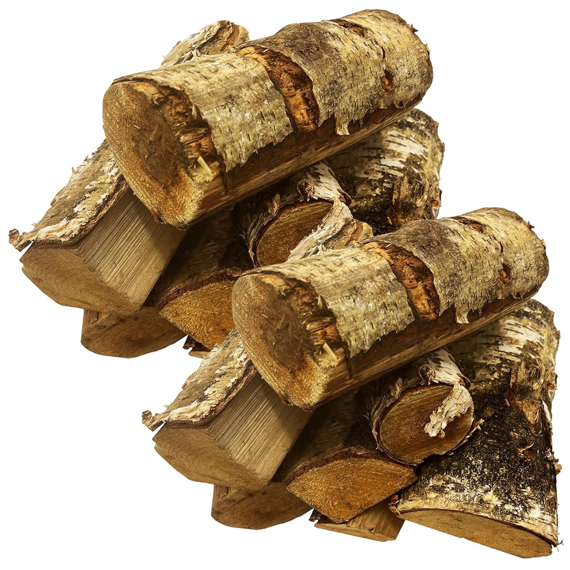 Easy To Light Ready To Burn 22 Litre Dried Firewood Logs For Open Fires Stoves & Coals (1 Bag (22 Litres))