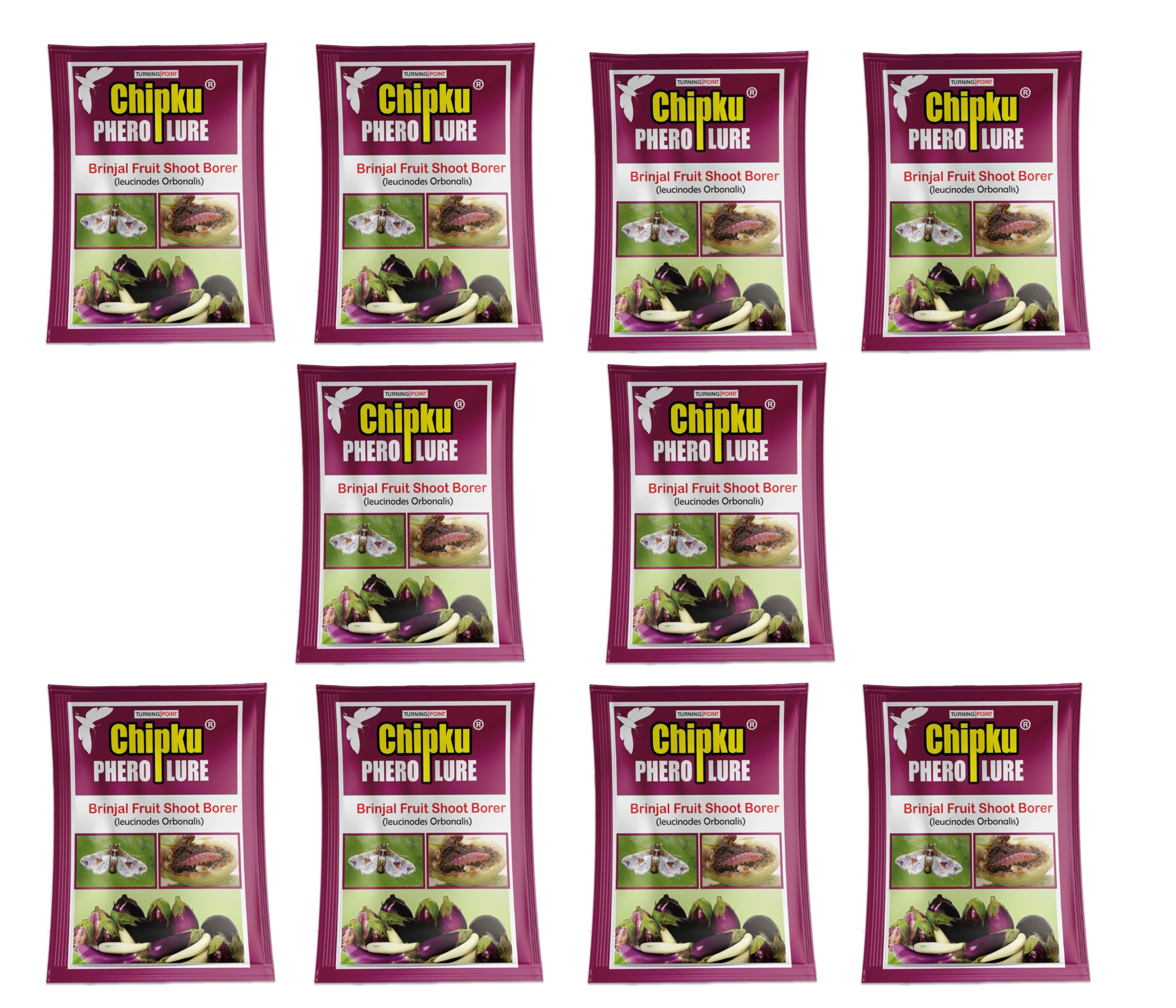 Chipku-Pheromone Lure for Brinjal Fruit & Shoot Borer (Lucinodes orbonalis) (25) (B0867CMGV3) Amazon Price History, Amazon Price Tracker