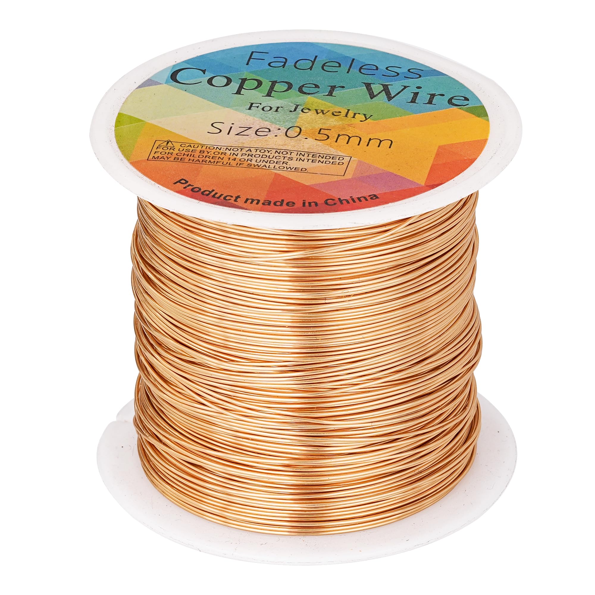 203 Feet Tarnish Resistant Copper Wires 24 Gauge for DIY Craft — image 1