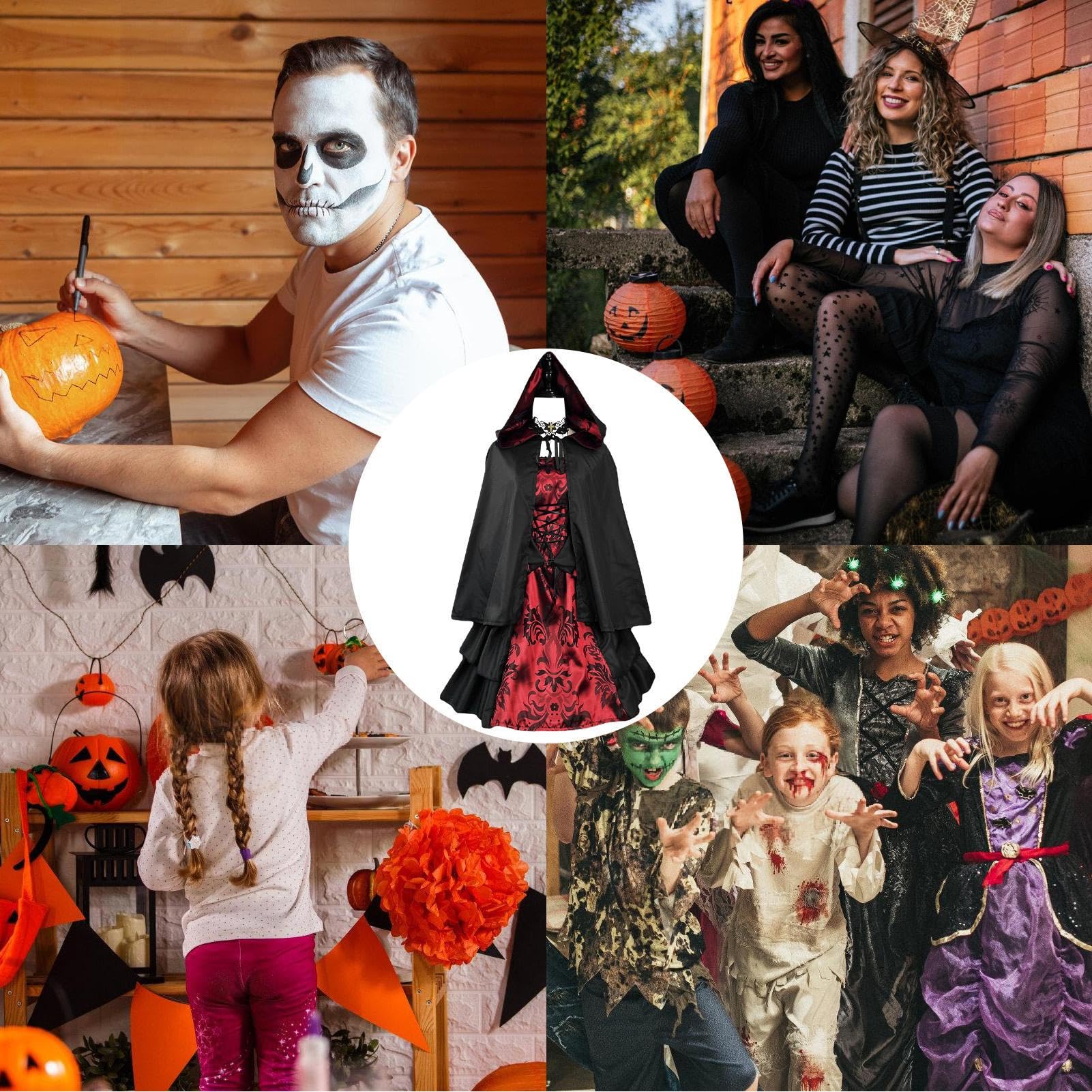 Damskie kostiumy cosplay, retro europejska suknia dworska vintage suknia balowa | elegancki kostium na studniówkę w stylu europejskim na imprezę rodzinną, Halloween, przebranie