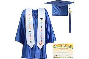 Adorable Pre-K Graduation Cap and Gown 2024