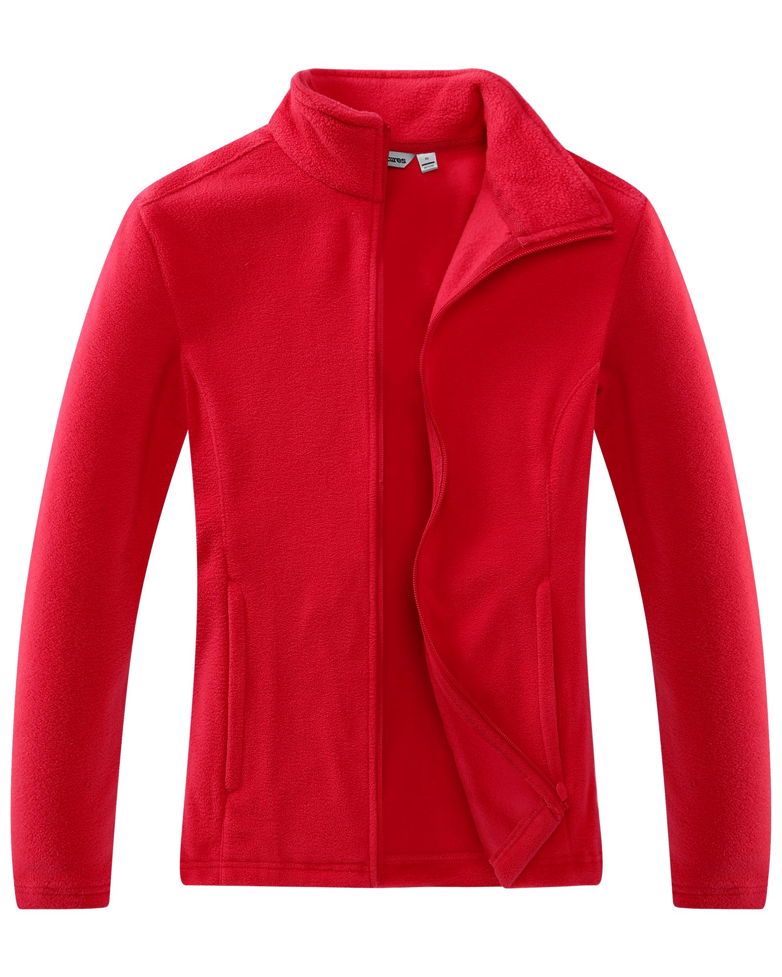 Outdoor Ventures Women's Lightweight Warm Polar Fleece Jacket Zip Up