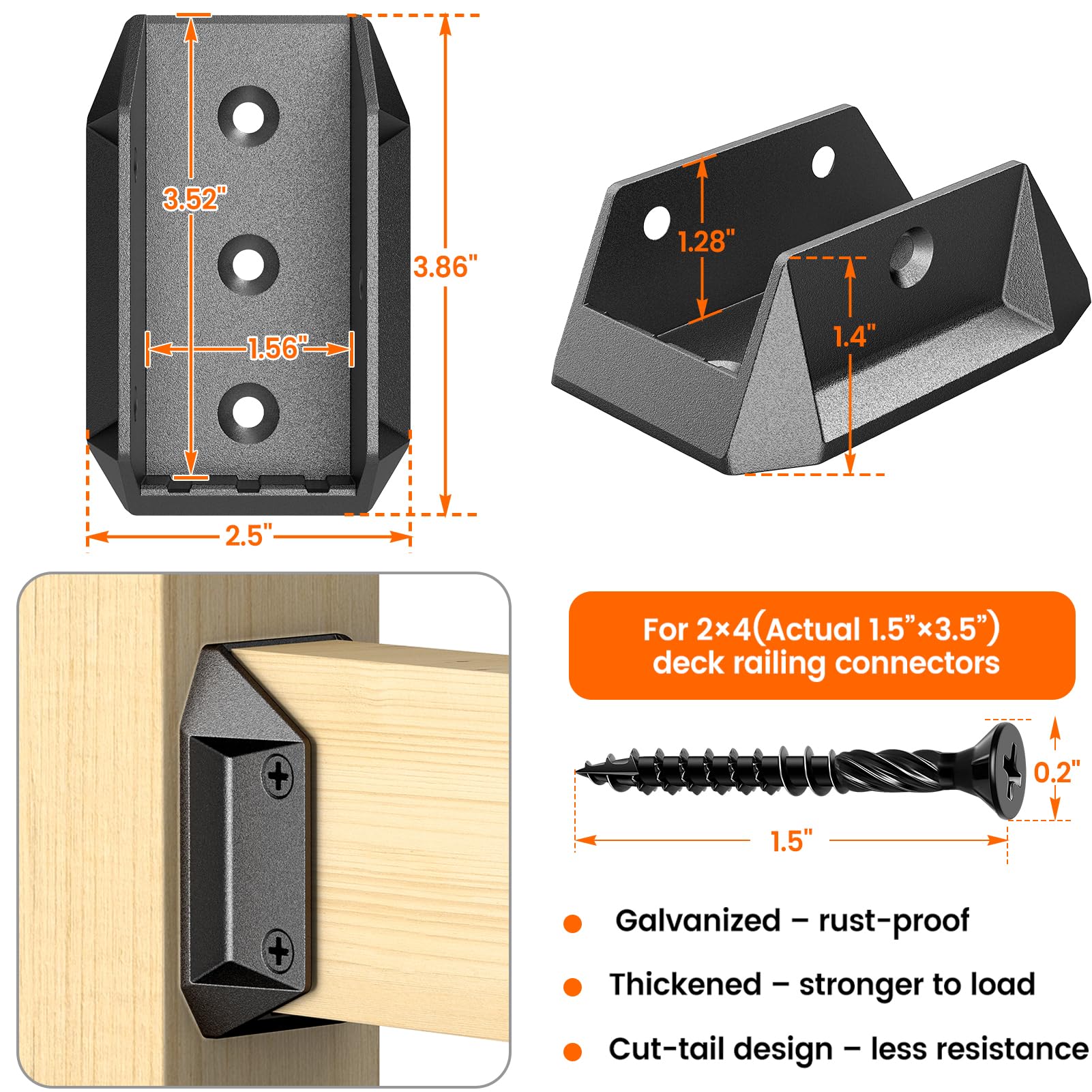 Snapklik.com : Funerlulu 20 Pack Aluminum Alloy 2