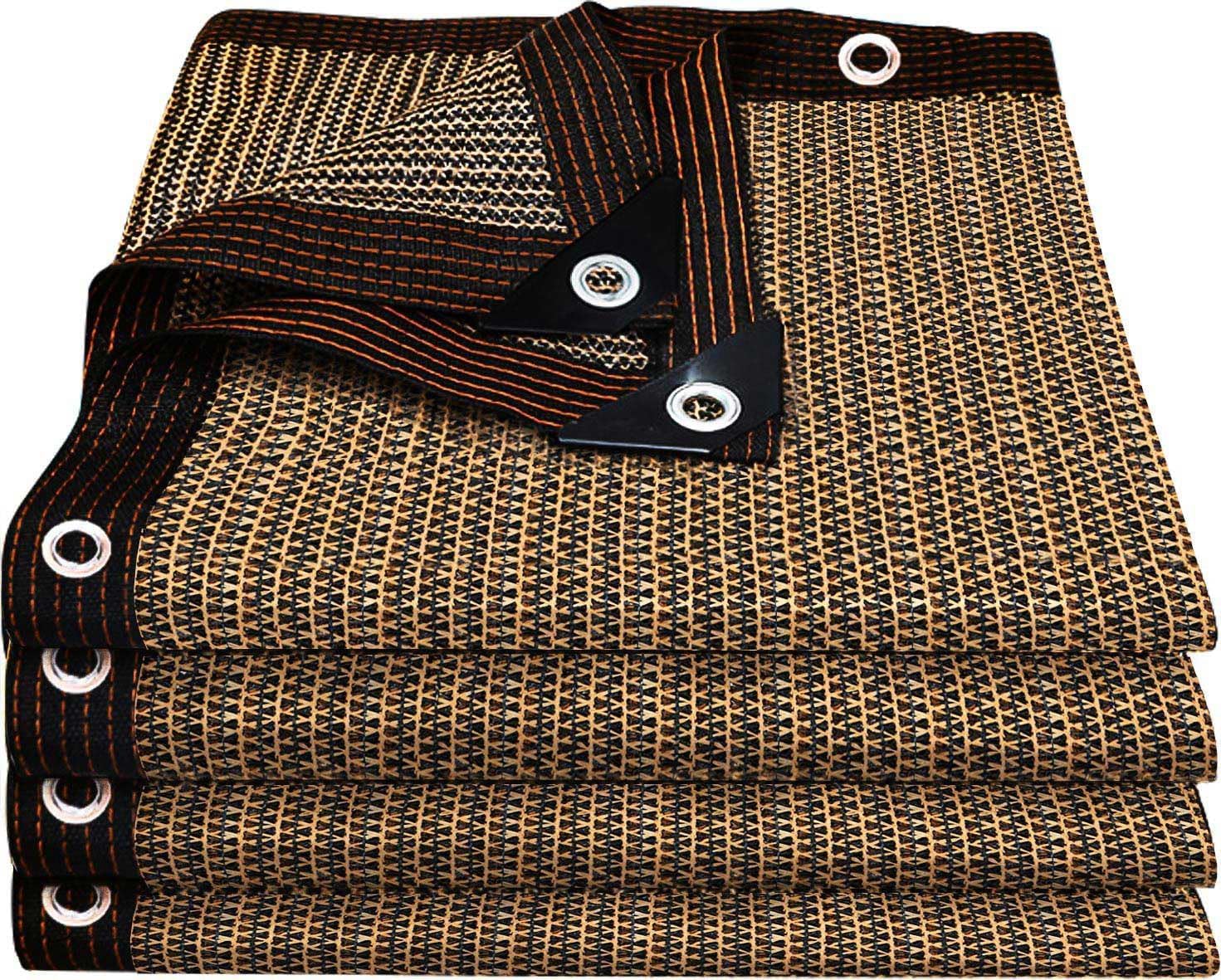 80% Shade Cloth -6.5x10FT Sunblock Net with Grommet,Lightweight and Durable UV Protection,Shade Cloth for Garden Patio Pergola Balcony Plants Greenhouse Dog Kennel Chicken Coop Outdoor