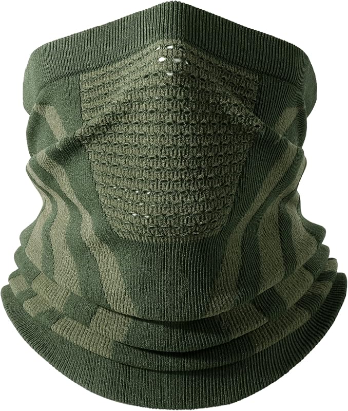 WTACTFUL Winter Neck Warmer Face Mask, Windproof Breathable Anti-Fog