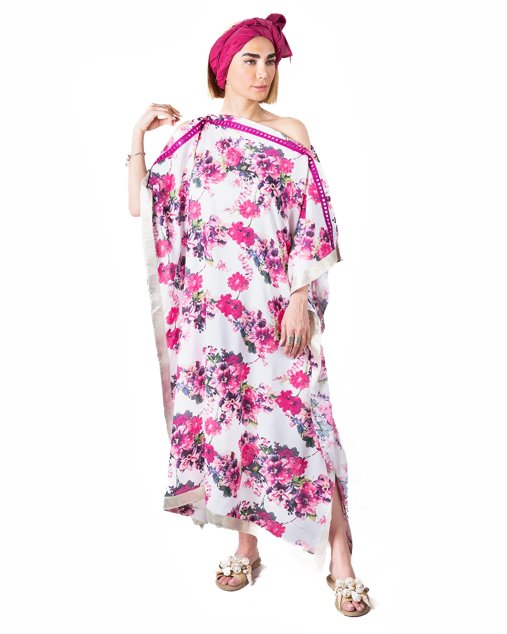 SQUARA_Perfect for Beach Vacation, Cocktail Party, Tea Party, Club etc. Maternity clothing, traditional and cultural middle eastern design overall, casual, evening