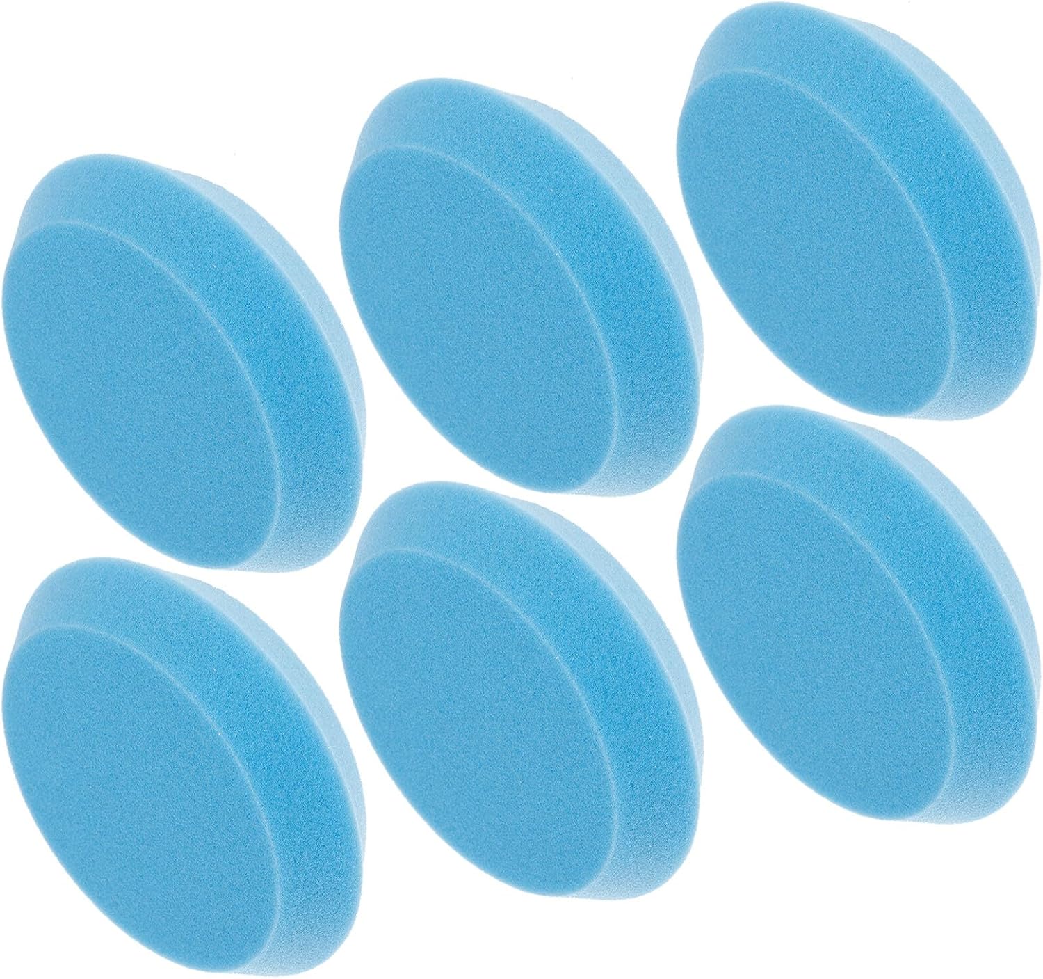 6pcs Bowling Ball Cleaning Sponge Pads Polishing Buffing Discs for Scratch Repair and Surface Resurfacing Bowling Accessories for Sports and Leisure Use