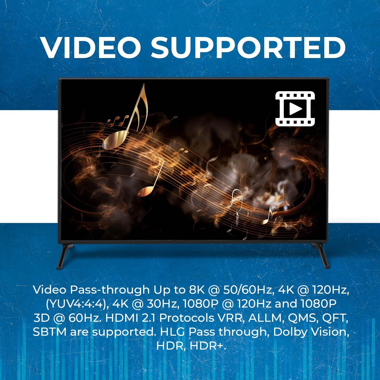 OREI 8K Audio Extractor HDMI UltraHD 4K @ 120Hz 48G HDMI 2.1 Audio Converter for PS5 SPDIF + 3.5mm Output HDCP 2.3 - Dolby Digital/DTS Passthrough CEC, HDR, Dolby Vision, ARC, HDR10+ (BKA-1)