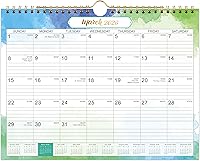 Vista 8 de Calendario de pared 2026 – enero 2026 – diciembre 2026, calendario mensual colgante de 12 meses, 14.8 x 11.57 pulgadas, encuadernación de doble