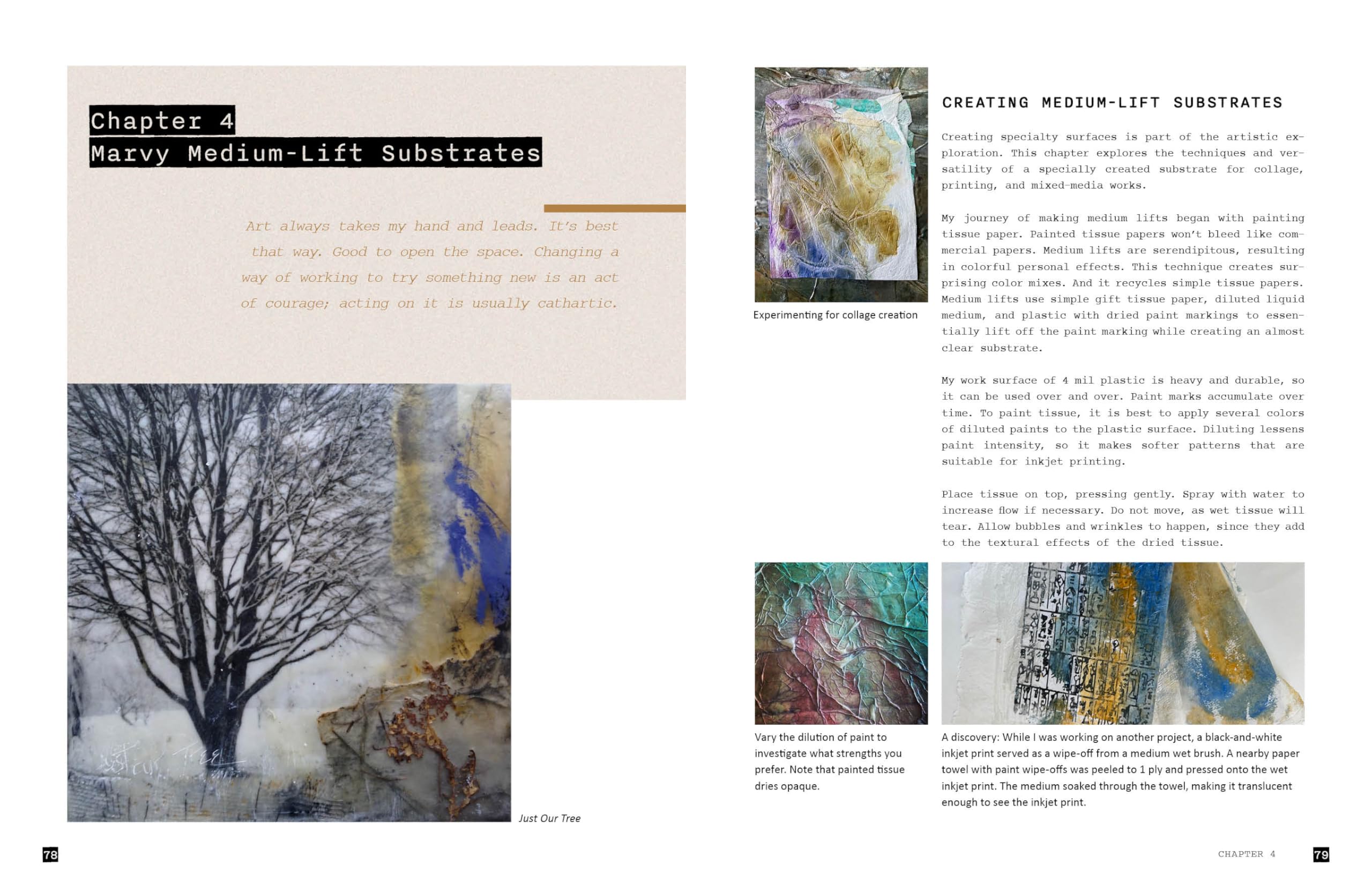 Explorations with Collage!: Merging Photographs, Paper, and Fiber