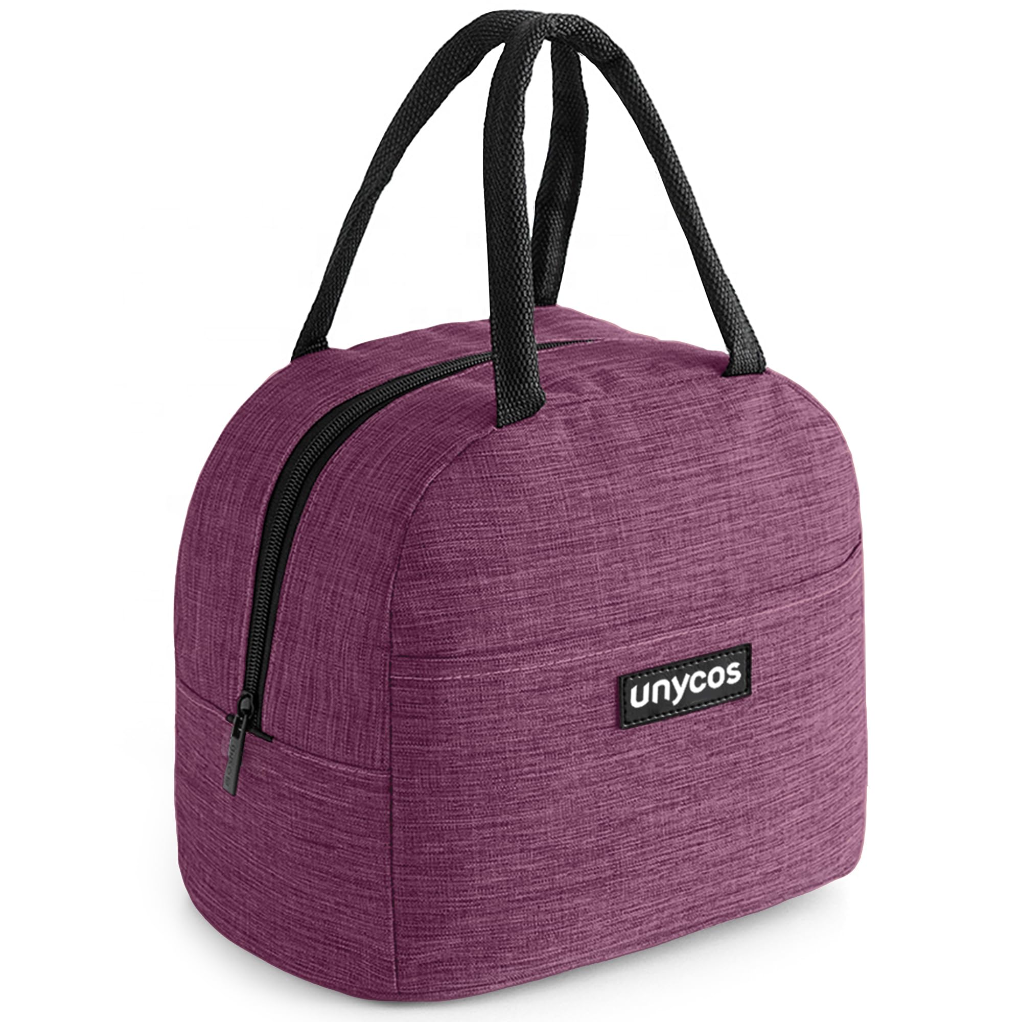 unycos - Borsa Termica 7L Manutenzione di Freddo e Caldo per Uomo/Donna/Bambino, Borsa Frigo Impermeabile Interno in Alluminio, Facile da Pulire, Lunch Box Leggera e Portatile (Viola)