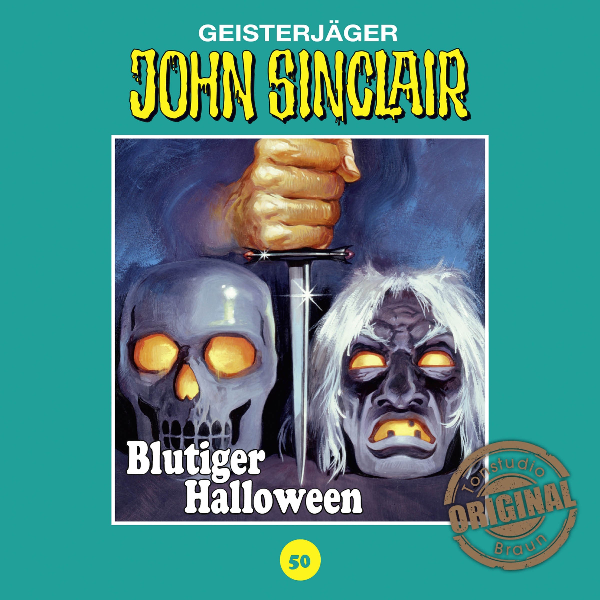 Cover art for Blutiger Halloween: John Sinclair - Tonstudio Braun Klassiker 50