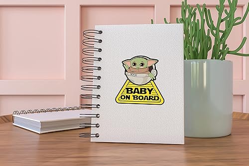 Miniatura 6 de Calcomanía de letrero para automóvil sin imán, paquete de 2, 5 pulgadas de alto, adhesivo de seguridad para bebés a bordo para automóviles. Fácil de