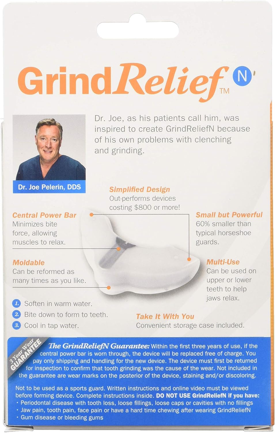 GrindReliefN Grind Mouth Guard