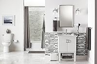 Vista 56 de Moen YB5103 Voss Collection, gancho doble para bata, YB5103CH