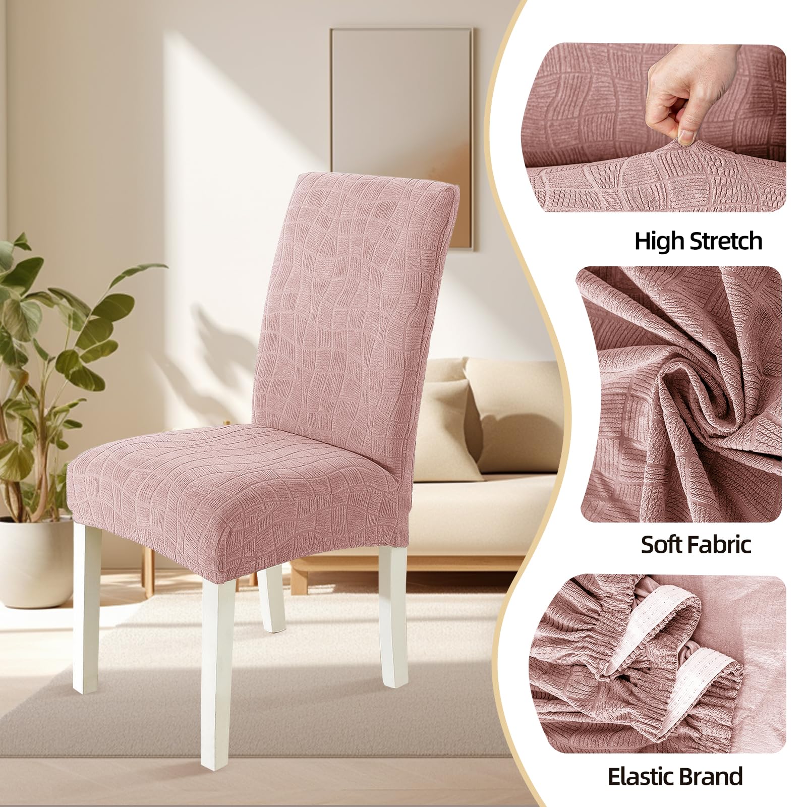 Ystyle Housse De Chaise 4 Pièces, Extensible Housse Chaise | FindTheDeal