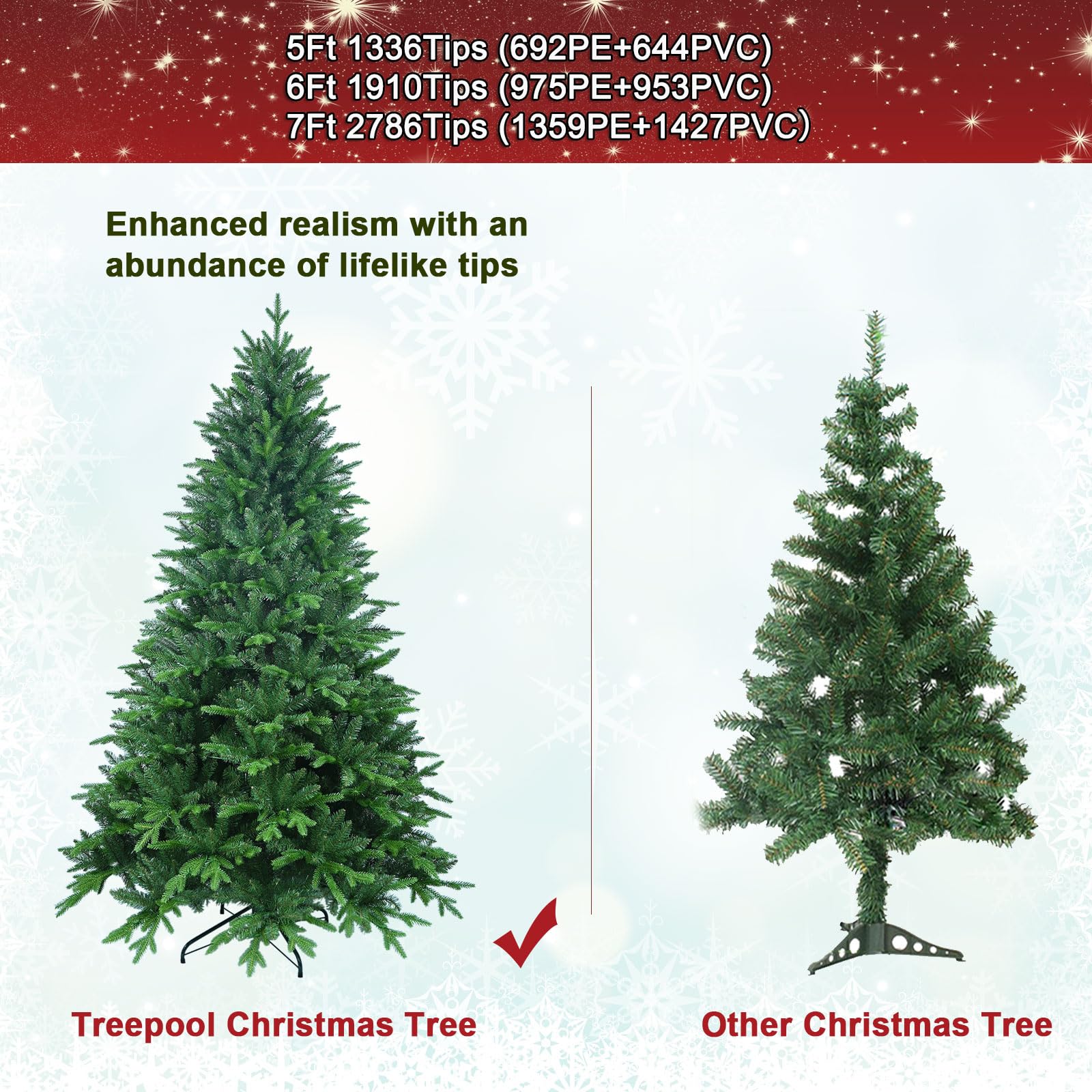 Amazon.co.jp: Treepool (ツリープール) 6フィート 人工クリスマス