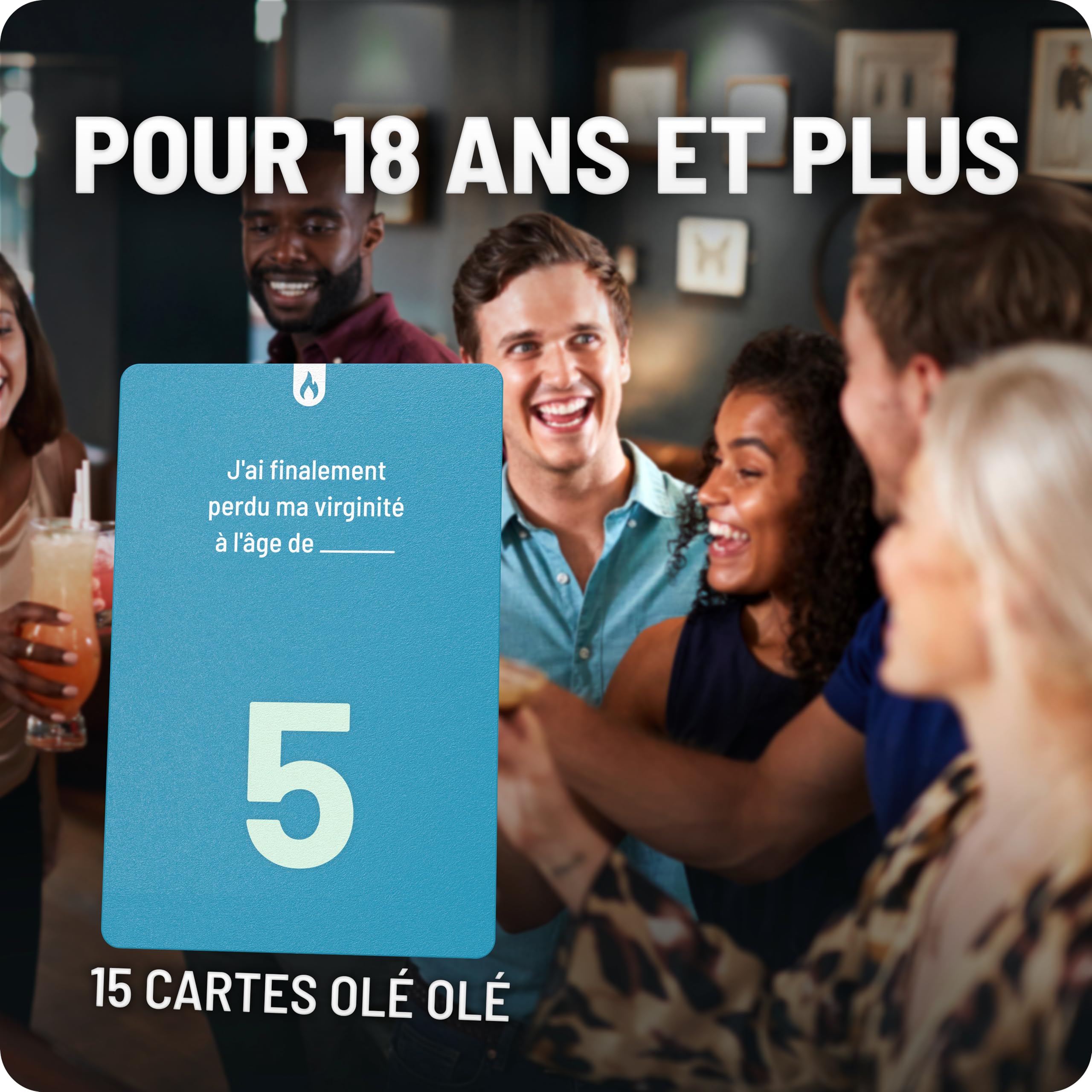 Trompe ou Trinque - Jeu de Fête Amusant avec 100 Cartes - Jeu à Boire pour Adultes dès 18 Ans - Édition Française