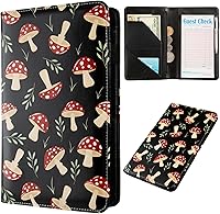 Vista 23 de Libreta rosa para mesera, libro para camarera, lindos libros para meseros con bolsillo con cierre, organizador de libros para meseras, talonario